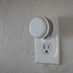 A photo of the Hex sense plugged into an outlet